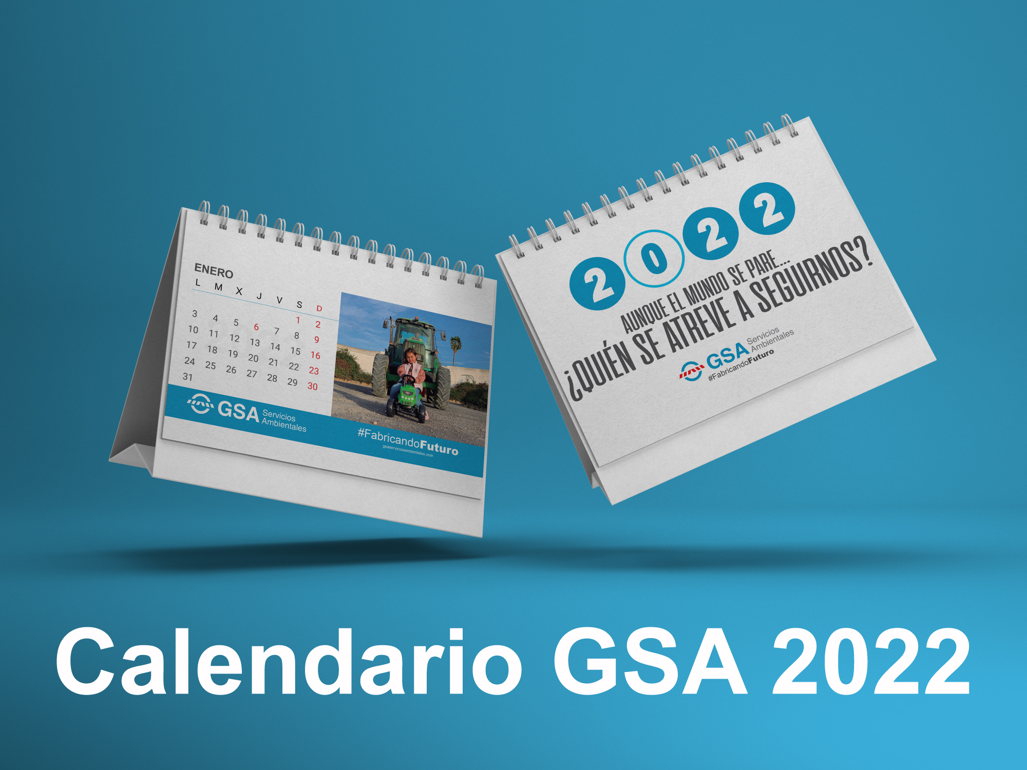 Ya puedes descargarte el Calendario 2022 de GSA Servicios Ambientales