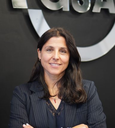 Natalia Macías Martín, Directora de Operaciones de GSA Servicios Ambientales en planta de tratamiento