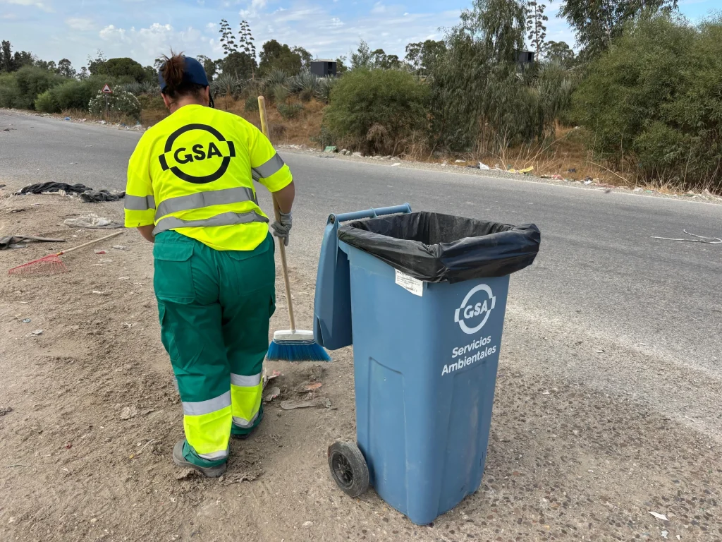 jornada ambiental recogida de basura